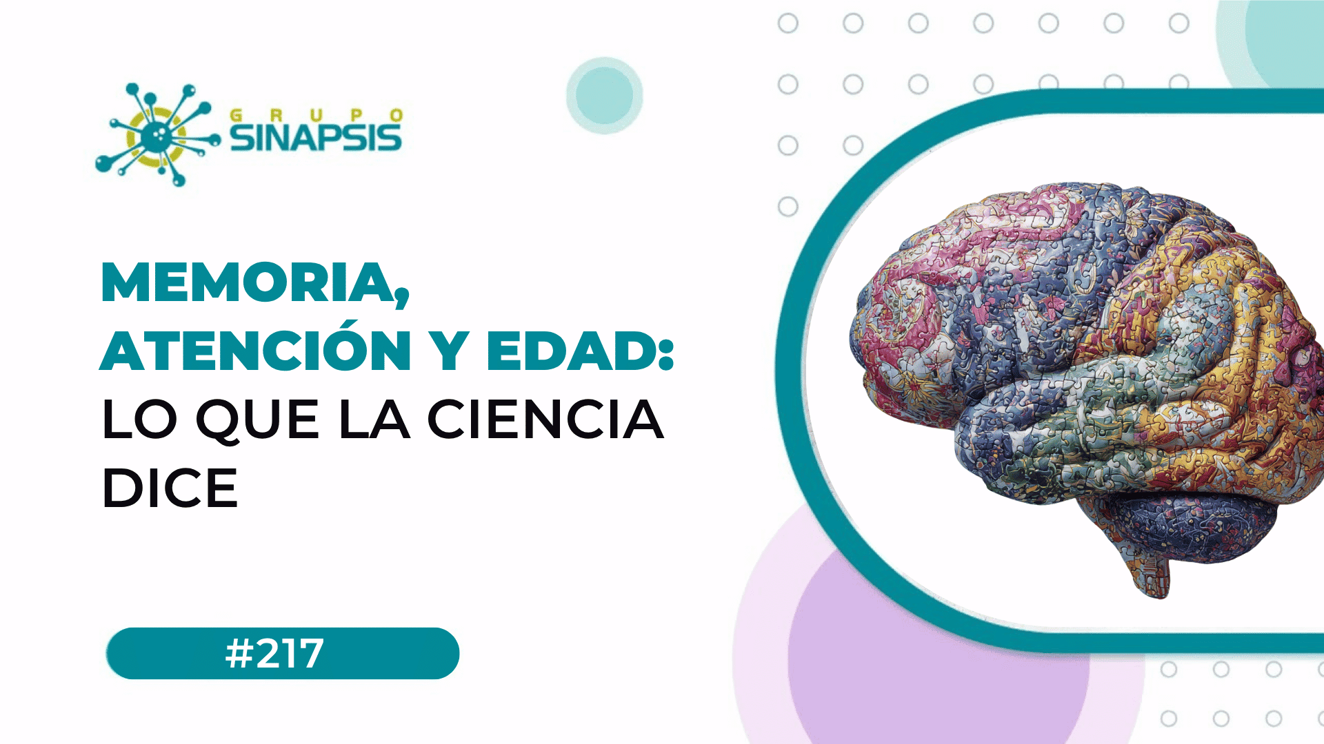 Memoria, atención y edad: lo que la ciencia dice