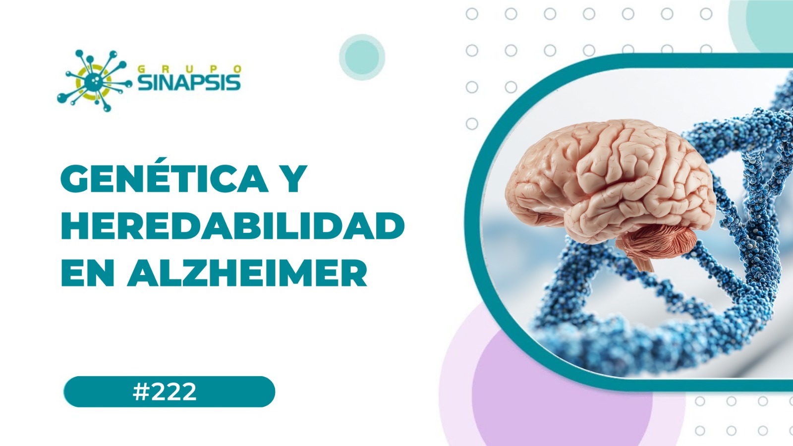 Genética y heredabilidad en Alzheimer