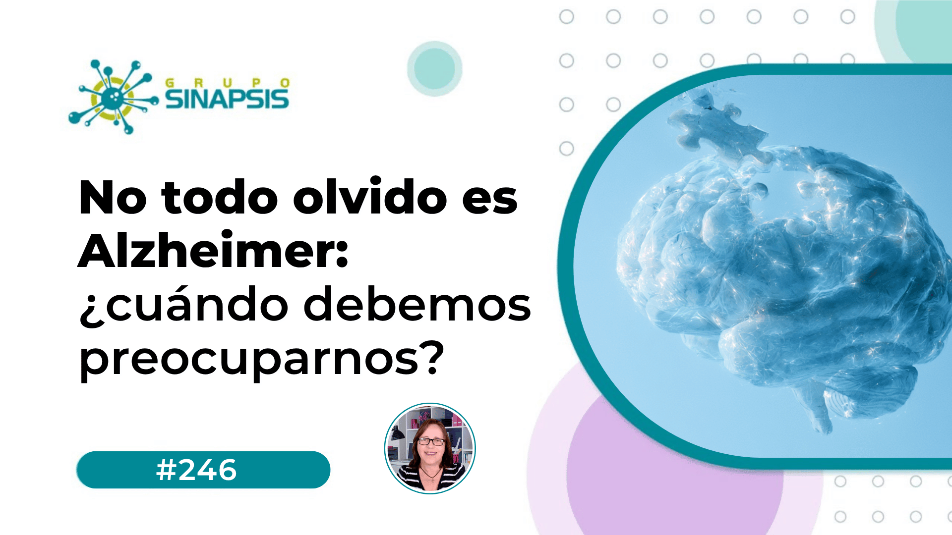 No todo olvido es Alzheimer: ¿cuándo debemos preocuparnos?
